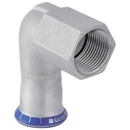 Kolano przejściowe Geberit Mapress Edelstahl GW 18x1/2'' 90°