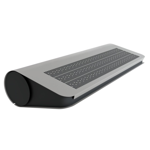 Kurtyna powietrzna bez wymiennika ciepła Slim N-100 RAL9006 Flowair Kurtyna powietrzna bez wymiennika ciepła Slim N-100 RAL9006 Flowair