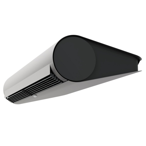 Kurtyna powietrzna bez wymiennika ciepła Slim N-100 RAL9006 Flowair Kurtyna powietrzna bez wymiennika ciepła Slim N-100 RAL9006 Flowair