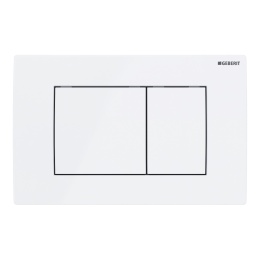 Przycisk uruchamiający Geberit Delta20 (ex Delta30) do spłukiwania dwudzielnego