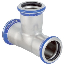 Trójnik równoprzelotowy Geberit Mapress Edelstahl 18x18x18