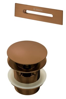 Zestaw akcesoriów do wanny - korek i przelew