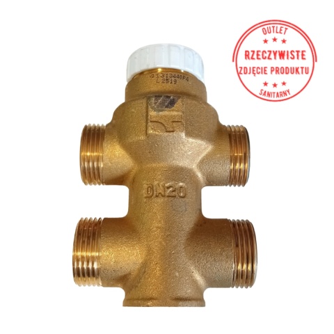 Zestaw z zaworem 3-drogowym i siłownikiem do klimakonwektorów AERMEC VED