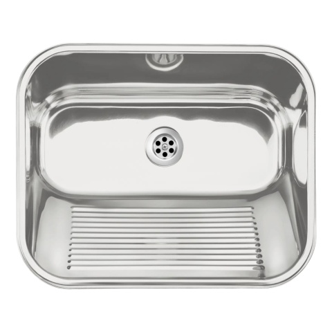 Zlewozmywak gospodarczy 1-komorowy wpuszczany lub mocowany do ściany DEANTE