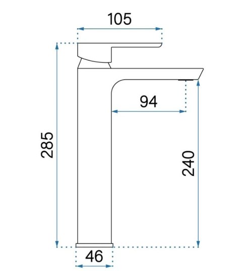 BATERIA UMYWALK MY2021-21RGG ARGUS MIEDŹ SZCZ WYSO