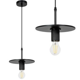 LAMPA APP1180-1CP FLAT BLACK