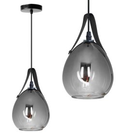 LAMPA APP1774-1CP BLACK GREY