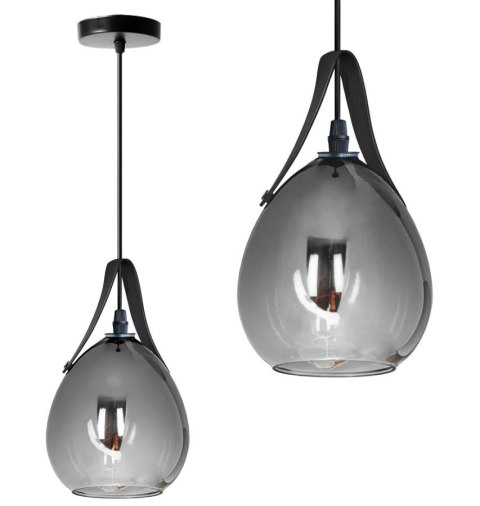 LAMPA APP1774-1CP BLACK GREY