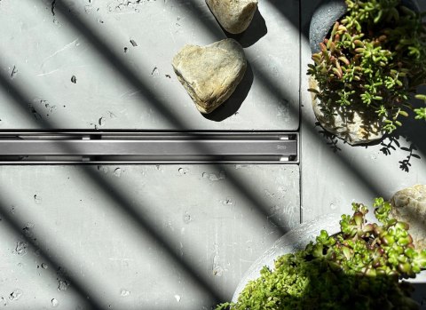 ODPŁYW NEOX SLIM PRO SZCZOTKOWANY 800