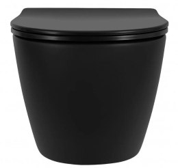 Miska WC REA CARLO MINI TORNADO NF BLACK MATT