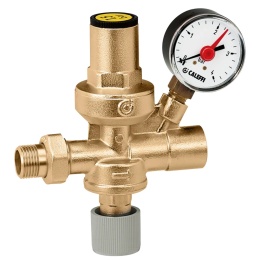 Automatyczny zawór do napełniania instalacji z zaworem ręcznym, filtrem i zaworem zwrotnym CALEFFI