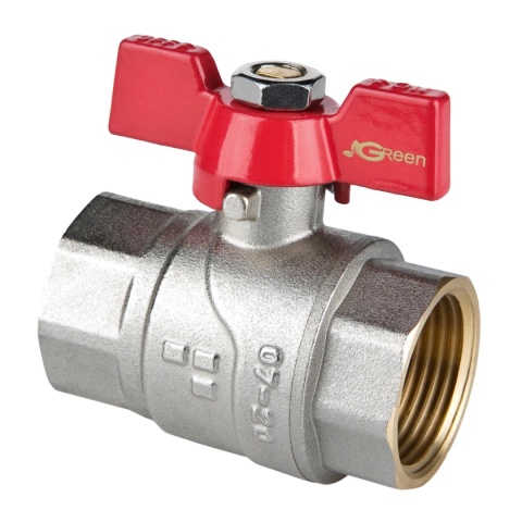 Zawór kulowy prosty GW/GW 1/2'' PN30 VALVEX GREEN