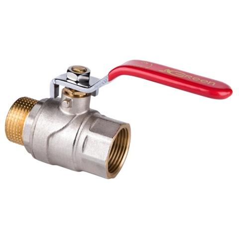 Zawór kulowy prosty GW/GZ 3/4'' PN30 VALVEX GREEN