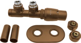 Zawór termostatyczny do grzejnika łazienkowego - prawy