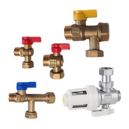 Zestaw podłączeniowy do kotłów wiszących z urządzeniem filtrującym CALEFFI