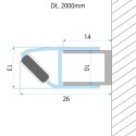 LISTWA MAGNETYCZNA ATLAS BRUSH GOLD