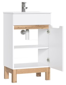 Szafka pod umywalkę 50 cm BALI WHITE