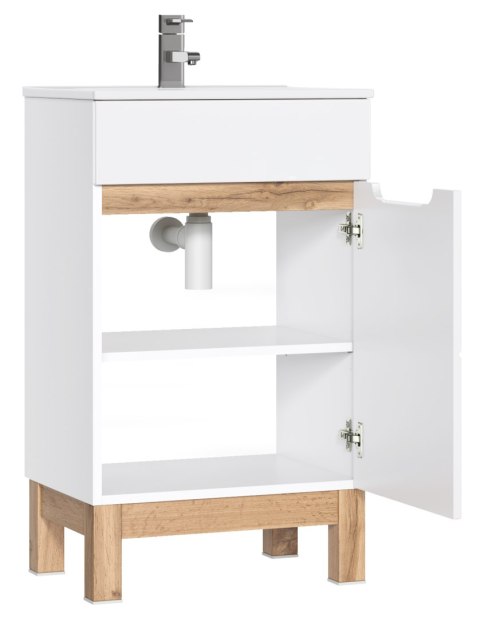 Szafka pod umywalkę 50 cm BALI WHITE