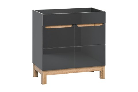 Szafka pod umywalkę 60cm BALI GRAFIT