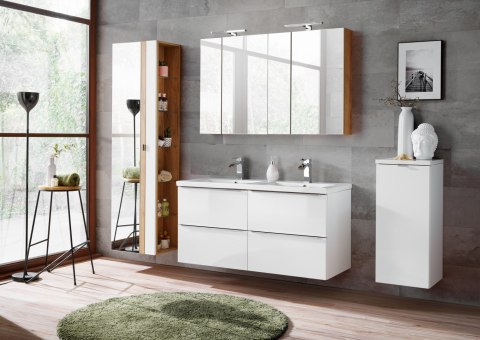 Szafka pod umywalkę 60 cm CAPRI WHITE