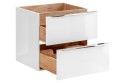Szafka pod umywalkę 60 cm CAPRI WHITE