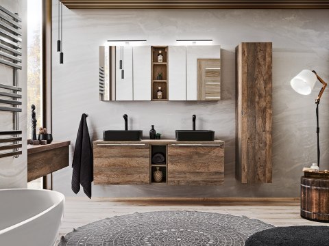 Szafka pod umywalkę 60 cm SANTA FE OAK