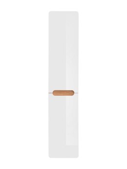 Szafka wysoka 170 cm z koszem na pranie ARUBA WHITE