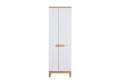 Szafka wysoka 187 cm, trzydrzwiowa BALI WHITE