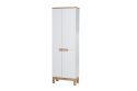 Szafka wysoka 187 cm, trzydrzwiowa BALI WHITE