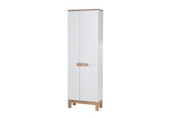 Szafka wysoka 187 cm, trzydrzwiowa BALI WHITE