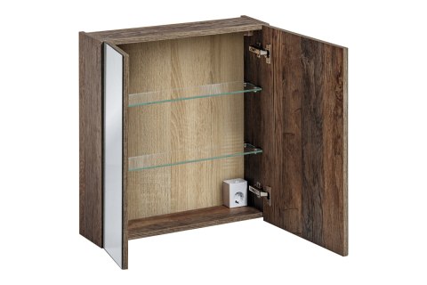 Szafka z lustrem 60 cm SANTA FE OAK