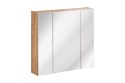 Szafka z lustrem 80 cm CAPRI OAK