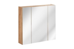 Szafka z lustrem 80 cm CAPRI OAK