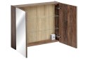 Szafka z lustrem 80 cm SANTA FE OAK