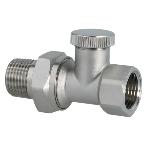 Zawór grzejnikowy powrotny, prosty VALVEX VECTOR 1/2'' (DN15)