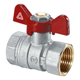 Zawór kulowy W/W motylek PN40 3/4'' (DN20) TRINNITY