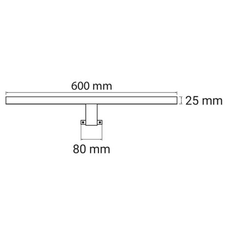 Lampa LED 60 cm Moon