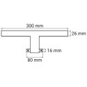 Lampa LED 30 cm Viento