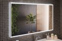 Lustro LED w ramie