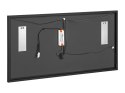 Lustro LED w ramie