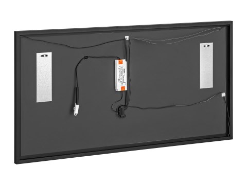 Lustro LED w ramie