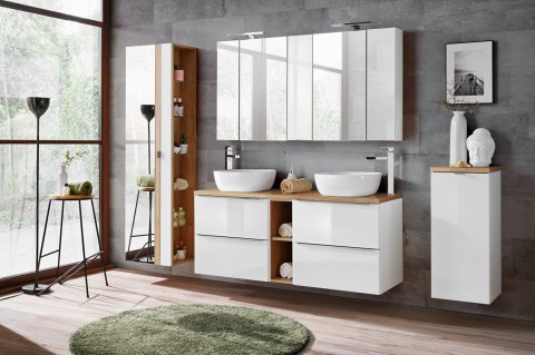 Szafka górna 20 cm CAPRI WHITE