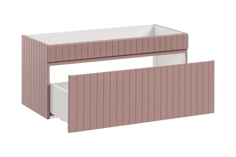 Szafka pod umywalkę 100cm 1 szuflada Iconic Rose