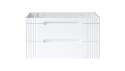Szafka pod umywalkę 120cm 2 szuflady Fiji White