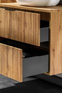 Szafka pod umywalkę 60cm 2 szuflady ADEL OAK