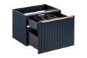 Szafka pod umywalkę 60cm 2 szuflady, Santa Fe Deep Blue