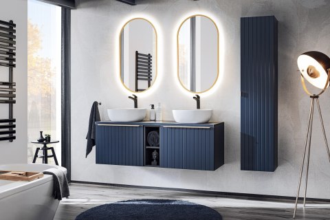 Szafka pod umywalkę 60cm 2 szuflady, Santa Fe Deep Blue
