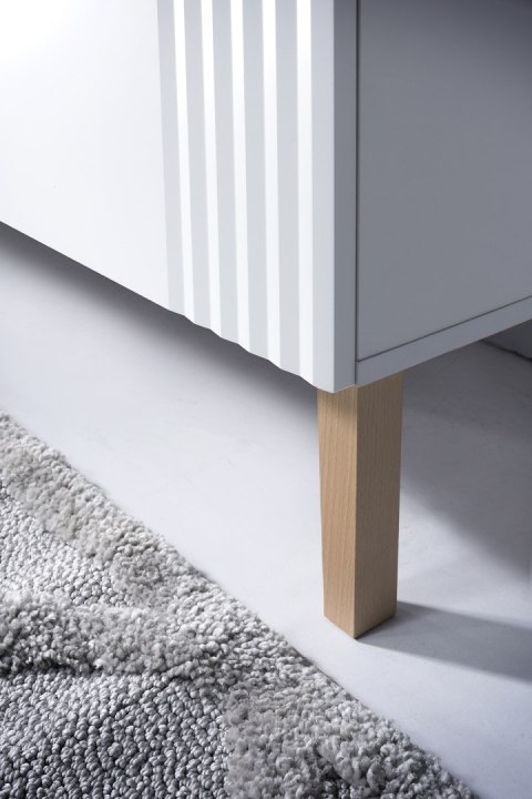 Szafka pod umywalkę 60cm 2 szuflady Fiji White