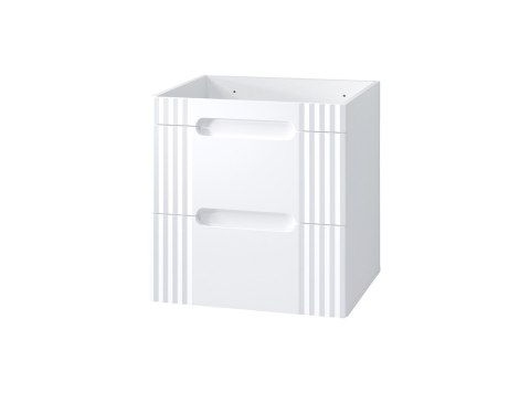 Szafka pod umywalkę 60cm 2 szuflady Fiji White