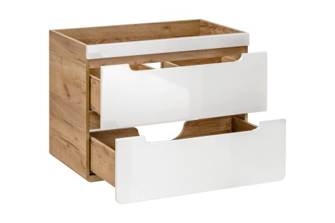 Szafka pod umywalkę 80 cm ARUBA WHITE
